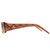 2000s Chanel Pearl Brown Pvc Sunglasses