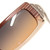 2000s Chanel Pearl Brown Pvc Sunglasses