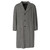 2000s Antonio Fusco grey and white wool coat