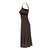 1990s Gianfranco FerrÃ© Brown Dress