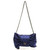 2000s Chanel Blue Silk Satin Bow Bag