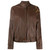 1980s Beltrami Brown Leather Jacket