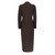 2010s Karen Millen Brown Jacquard Coat