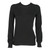 1990s Helmut Lang black cotton sweater