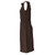 1970s Luisa Spagnoli sleeveless brown dress
