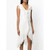 1990s Emporio Armani White Wedding Dress With Flounce