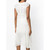 1990s Emporio Armani White Wedding Dress With Flounce