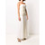 1980s Ivory Heart Neckline Wedding Dress