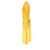 2010s Jil Sander Yellow Velvet Midi Dress