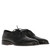 2000s Pollini Black Leather Oxford Shoes