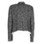 2000s Karl Lagerfeld salt and pepper wool blend jacket