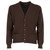 1980s Pringle Of Scotland Brown Wool Cardigan