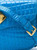 2000s Versace Cerulean Crocodile Leather Bag