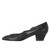 1980s Sergio Rossi Black Low-heeled Pumps