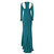 2000s Cushnie et Ochs Petrol Long Dress