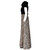 1960s Pirovano Velvet, Silk And Sequins Dress