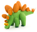 Hey Clay Octopus - Stegosaurus