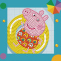 PEPPA PIG Always Chillin  13  x 13cm - Diamond Painting