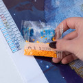 Μπαλαρίνα - 28 x 28 cm -  έτοιμο να το κρεμάσεις - Diamond Painting