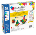 Magna Tiles Clear Colors - Μαγνητικό παιχνίδι 32 τεμαχίων