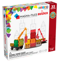 Magna Tiles Μαγνητικό παιχνίδι 32 τεμαχίων - Εργοτάξιο