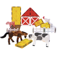 Magna Tiles Μαγνητικό παιχνίδι 25 τεμαχίων - Φάρμα
