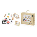 Grow with me Box - με ξύλινα παιχνίδια αφύπνισης αισθήσεων 0-6 μηνών