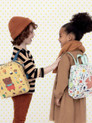 Djeco Bear Backpack Σχολική Τσάντα Πλάτης Νηπιαγωγείου Κίτρινη