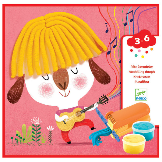 Χειροτεχνία με πλαστοζυμαράκι Χτενίσματα Μαλλιών