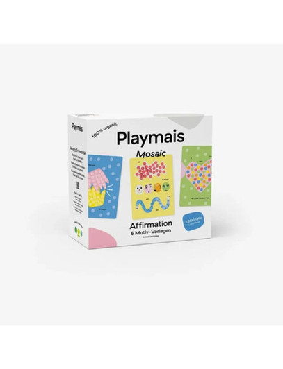 Playmais: Κατασκευές με κάρτες και σφουγγαράκια από άμυλο καλαμποκιού 6τεμ. - Συναισθηματική ενδυνάμωση