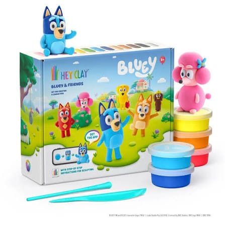 Hey Clay Bluey & Friends, Series Collections