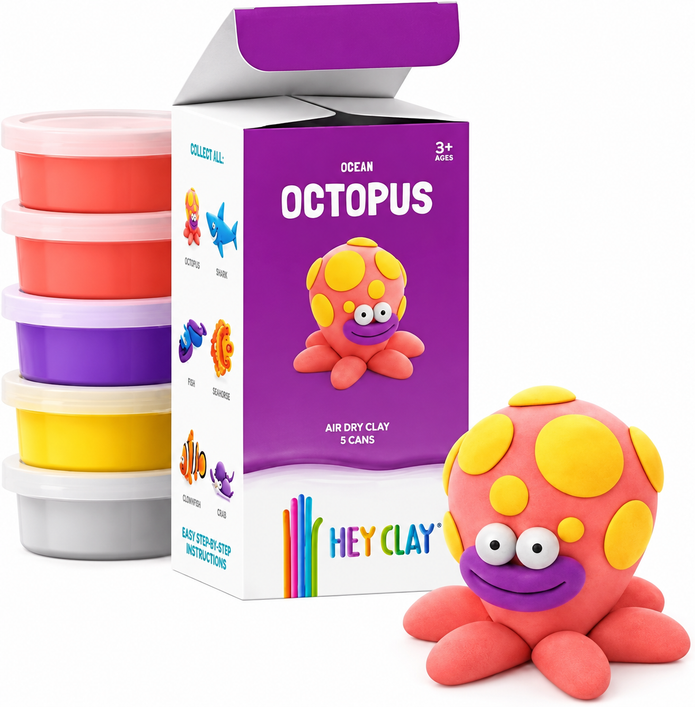 Hey Clay Octopus