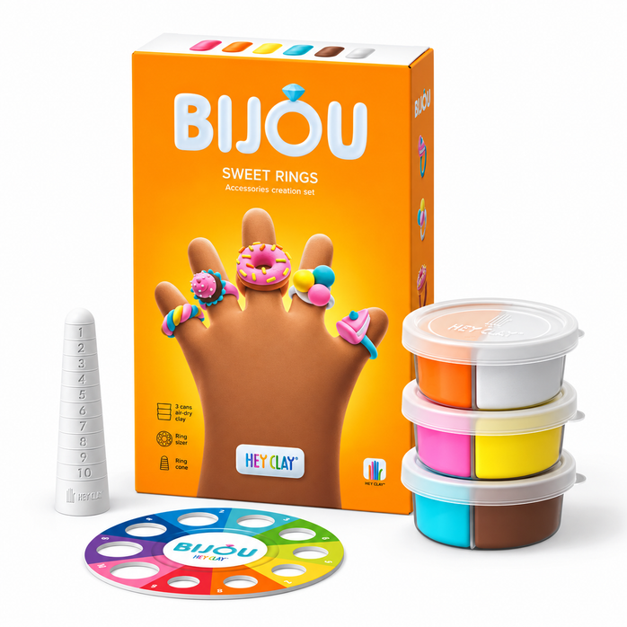 Hey Clay Bijou Sweet Rings - Δαχτυλίδια Γλυκάκια