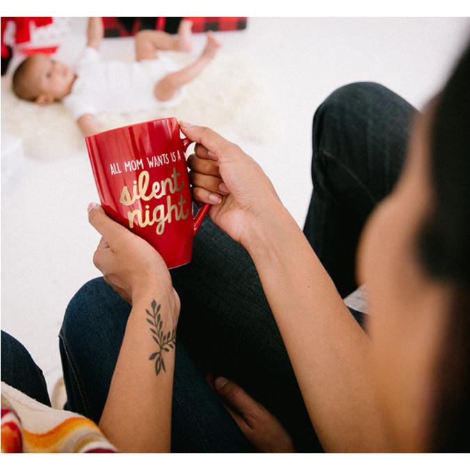 Κούπα ''Αll mom wants is a silent night''