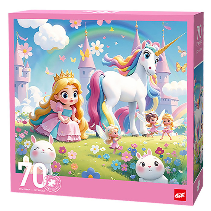Puzzle 70 τεμαχίων - Μονόκερος