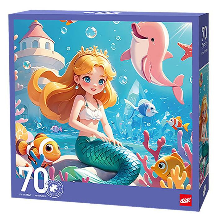 Puzzle 70 τεμαχίων - Γοργόνα