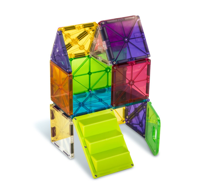 Magna Tiles Σπίτι - Μαγνητικό σετ 28 τεμαχίων