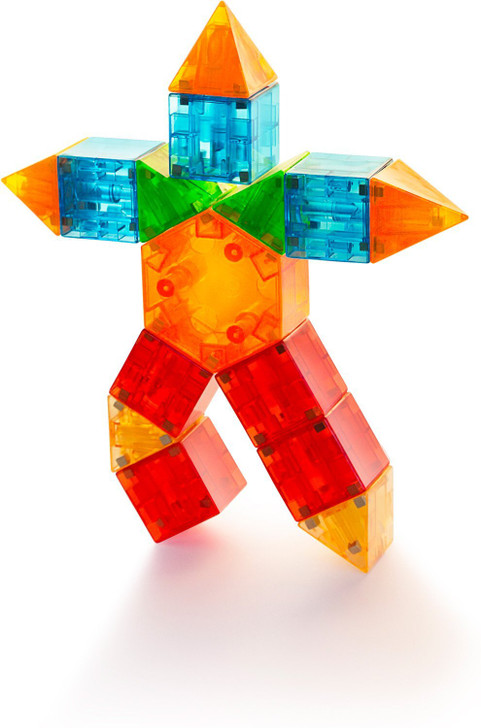 Magna Tiles Qubix - Μαγνητικό παιχνίδι 85 τεμαχίων