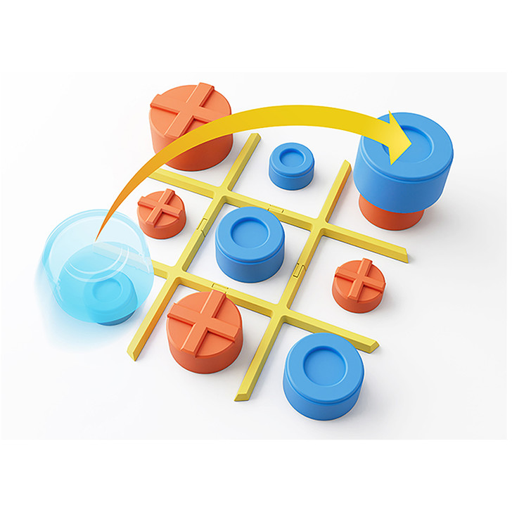 Επιτραπέζιο τρίλιζα smart τεχνολογίας "Tic Tac Toe"