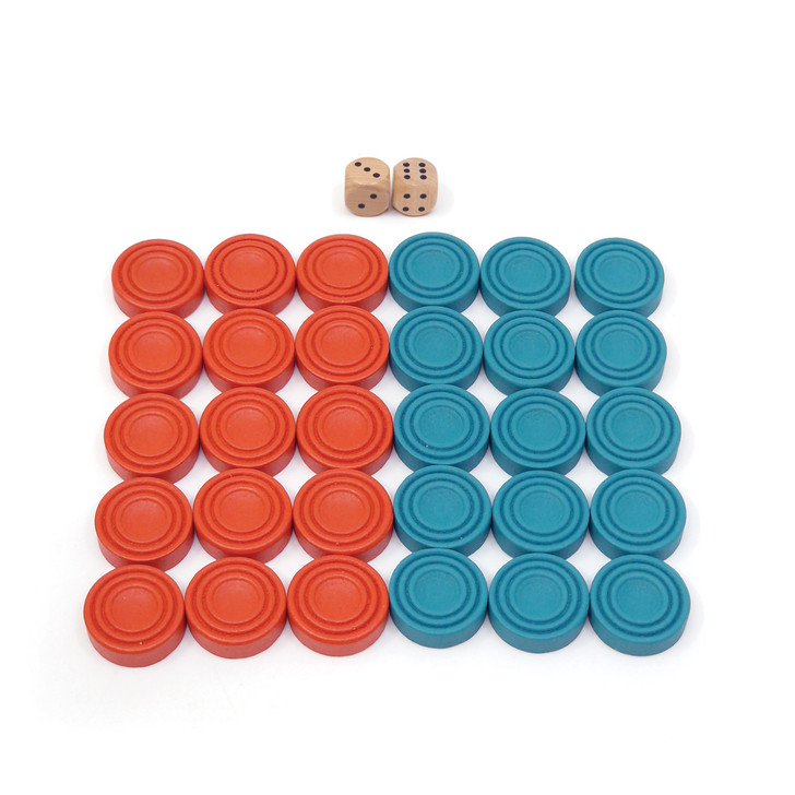 Επιτραπέζιο παιχνίδι 3 σε 1 "Σκάκι-Ντάμα-Τάβλι"