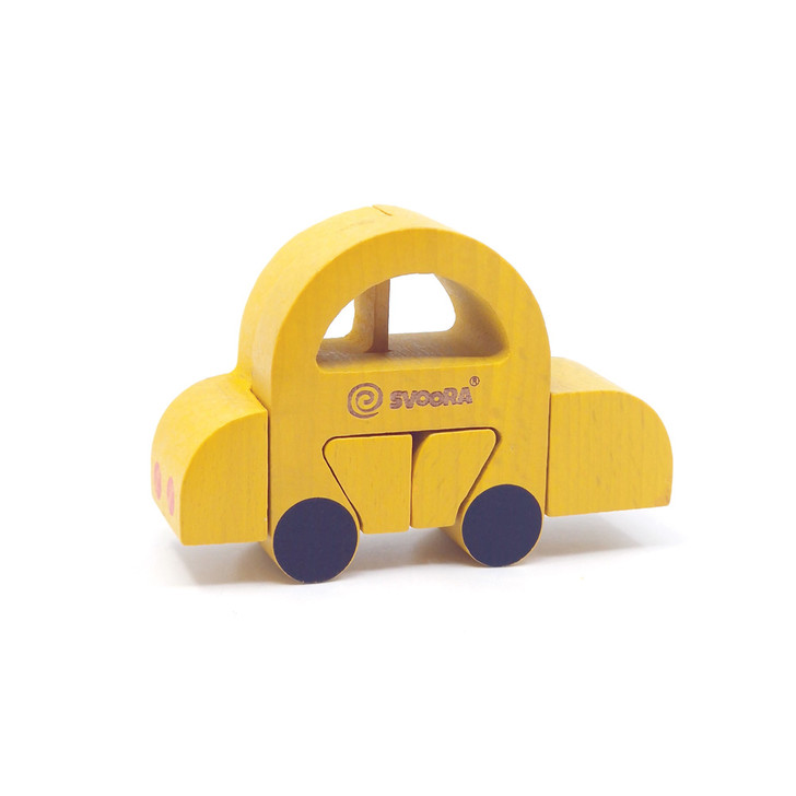 Ξύλινο τρισδιάστατο παζλ "CAR"