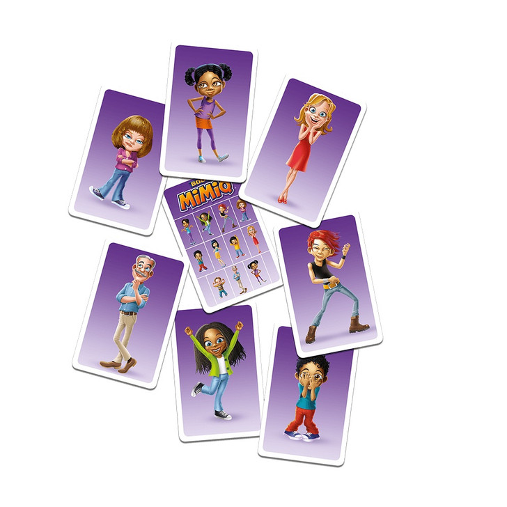 Επιτραπέζιο καρτών- μίμησης Στάση σώματος -Mimiq Body