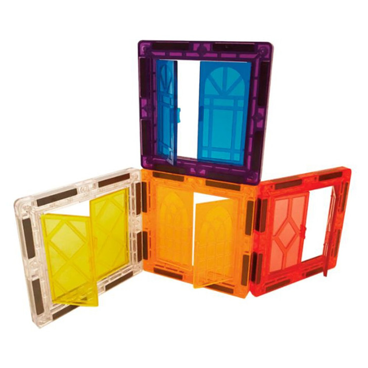 Imanix Μαγνητικό Παιχνίδι Κατασκευών - Παράθυρα σε διάφορα σχέδια- 40 τεμαχίων