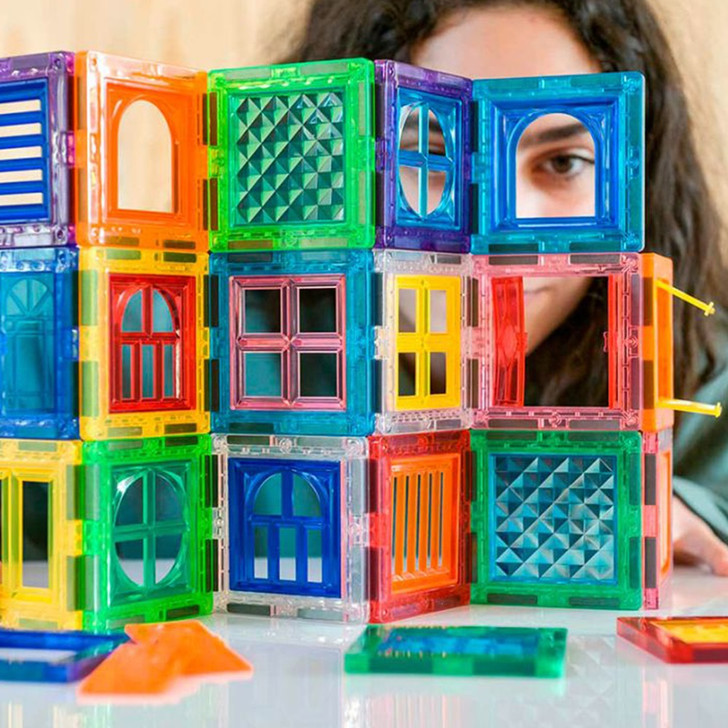Imanix Μαγνητικό Παιχνίδι Κατασκευών - Παράθυρα σε διάφορα σχέδια- 40 τεμαχίων