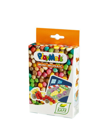 Playmais: Mini Κατασκευές με κάρτες και σφουγγαράκια από άμυλο καλαμποκιού 2τεμ. - Formula 1