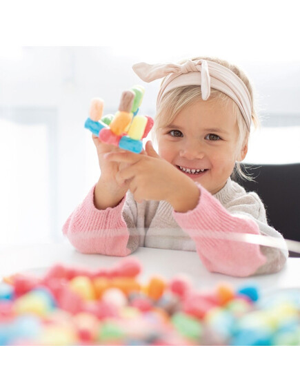 Playmais: 200 τεμάχια σφουγγαράκια για ελεύθερο παιχνίδι - Κατασκευή από καλαμπόκι