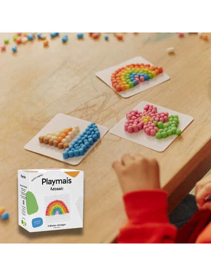 Playmais: Κατασκευές με κάρτες και σφουγγαράκια από άμυλο καλαμποκιού 3τεμ. - CREATIVE