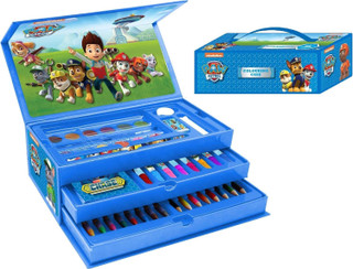 Nickelodeon Paw Patrol Kids 53 Pieces Colouring Art Case