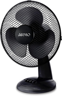 Armo® 12" Inch Portable Oscillating Desk Fan