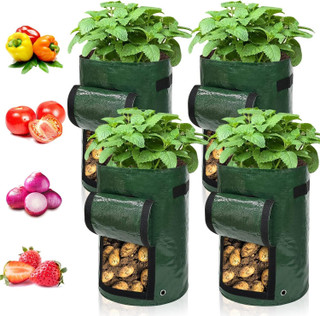 Ram® 4 Pack 7 Gallon Potato Vegetable Grow Bag